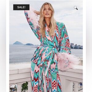 PatBo Kimono & Pants Set